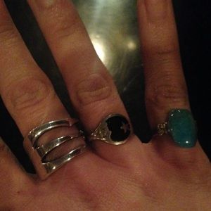 Vintage Sterling Silver Fork Ring